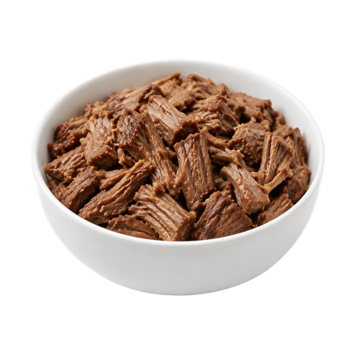 Illustration of Barbecue beef, no sauce