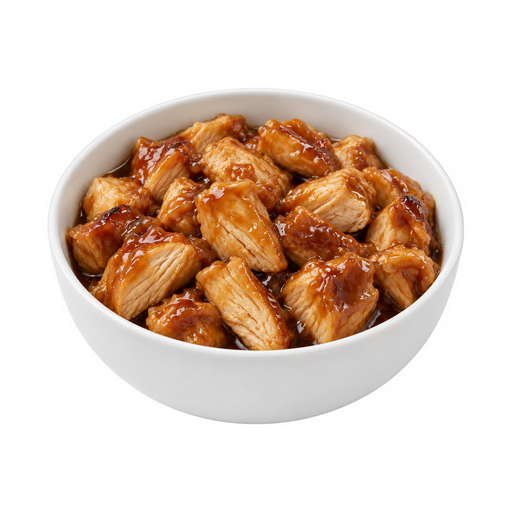 Illustration of Chicken or turkey with teriyaki