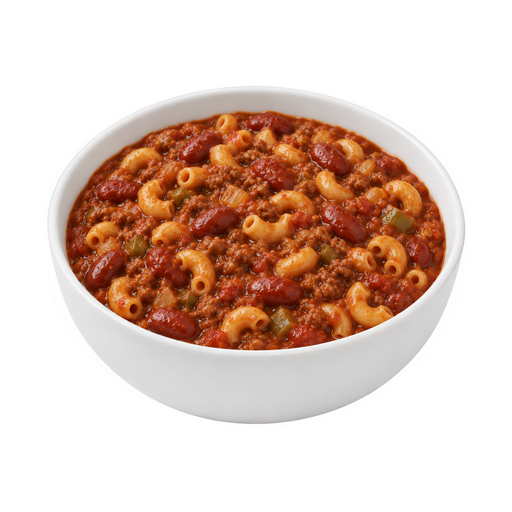 Illustration of Chili with macaroni
