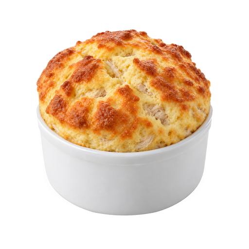 Illustration of Chicken or turkey souffle