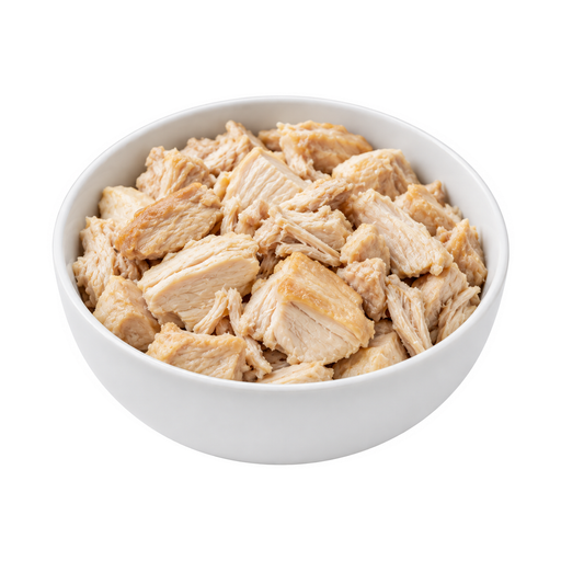 Illustration of Chicken or turkey fricassee, no sauce, no potatoes, Puerto Rican style