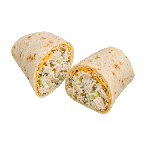 Illustration of Chicken salad sandwich wrap