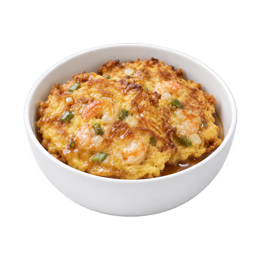 Ilustración de Tortilla china egg foo yung, no especificado