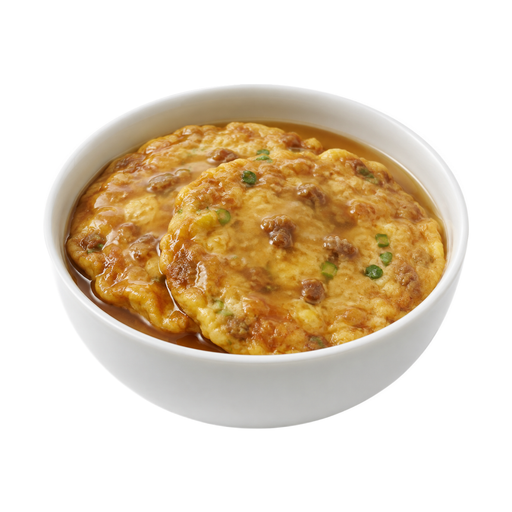 Illustration of Beef egg foo yung