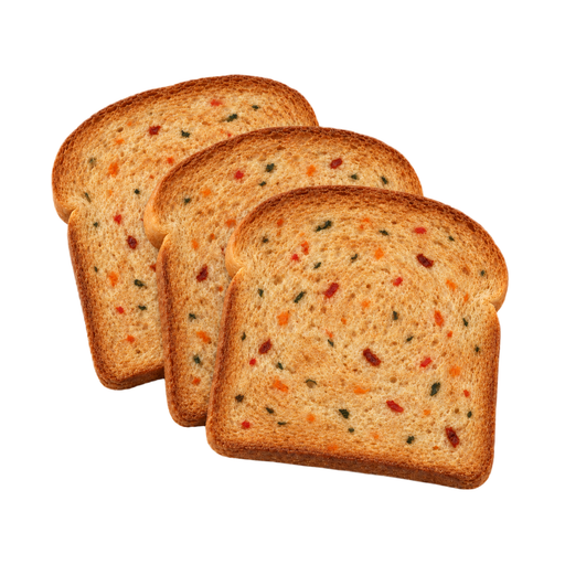 Illustration of Bread, vegetable, toasted