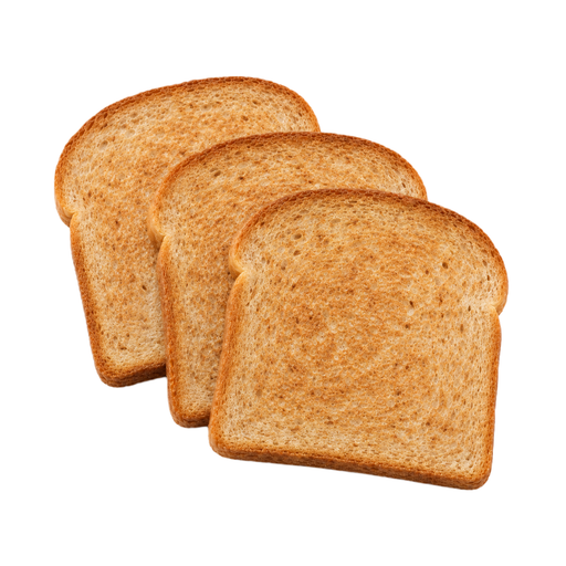 Illustration of Bread, oat bran, toasted