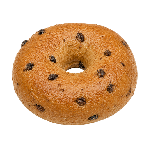 Illustration of Bagel, multigrain, with raisins