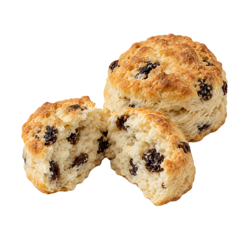 Illustration of Biscuit with fruit