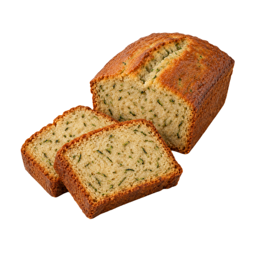 Illustration of Bread, zucchini