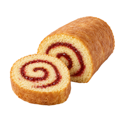 Illustration of Cake, jelly roll