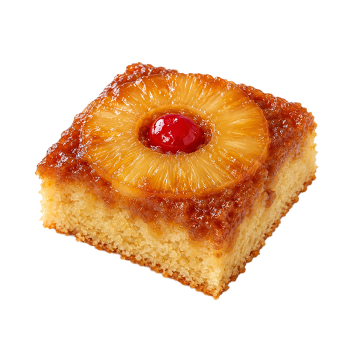 Illustration of Cake, pineapple, upside down