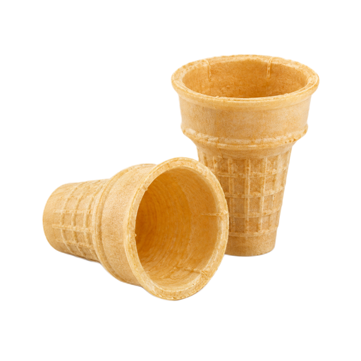 Ilustración de Galleta, cucurucho de helado, tipo barquillo o bizcocho