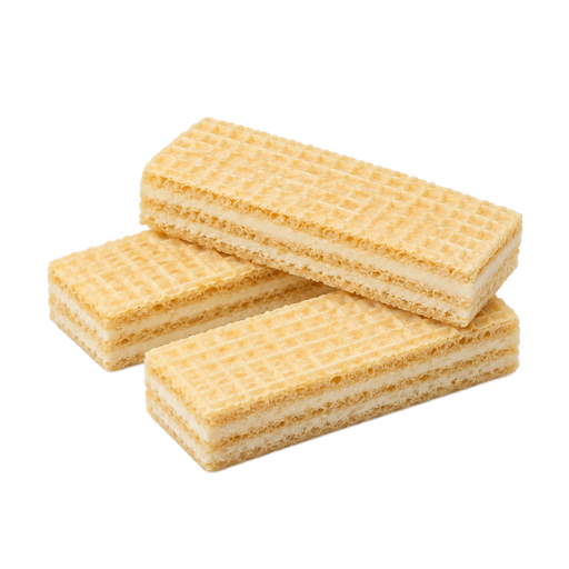 Ilustração de Biscoito wafer doce