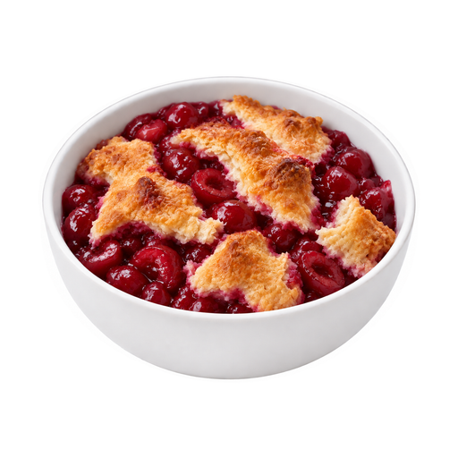 Illustration of Cobbler, cherry