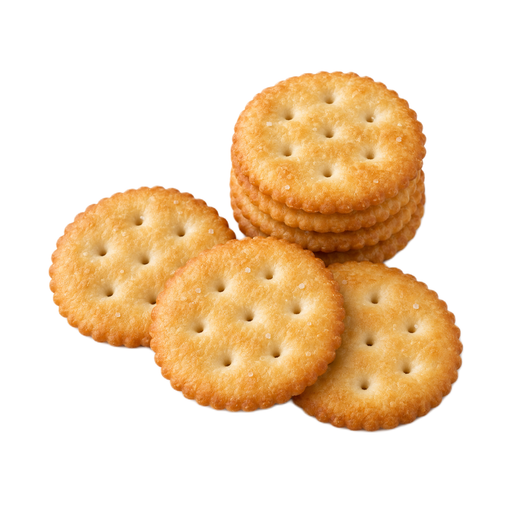 Ilustración de Galletas saladas, no especificadas