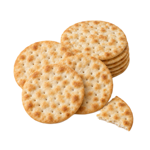 Ilustración de Galletas saladas, de agua