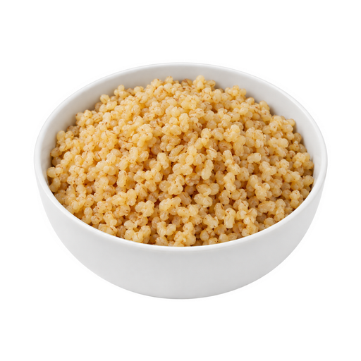 Illustration of Bulgur, NS as to fat