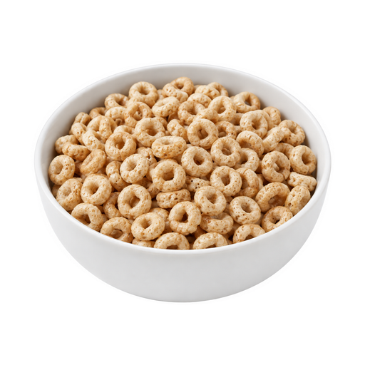 Illustration of Cereal, O's, plain