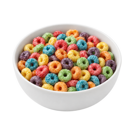 Illustration of Cereal, fruit rings