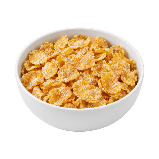Illustration of Cereal, corn flakes, flavored