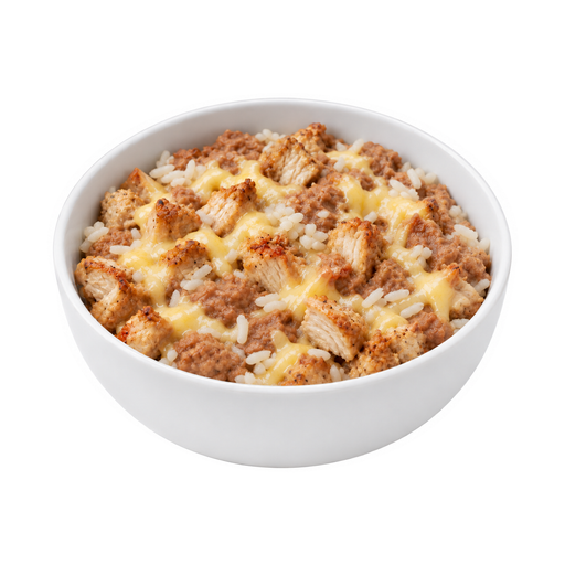 Illustration of Burrito bowl, NFS