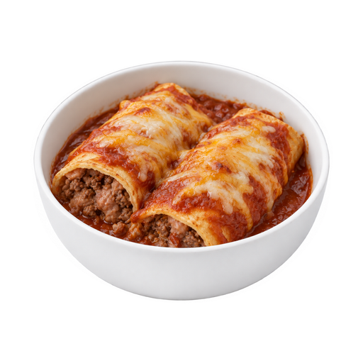 Ilustração de Enchilada, carne bovina
