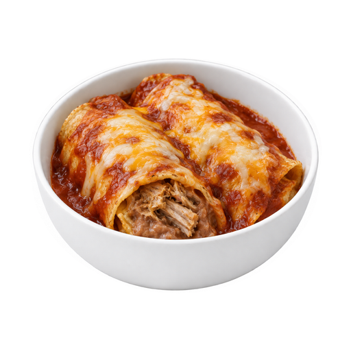 Illustration of Enchilada, pork