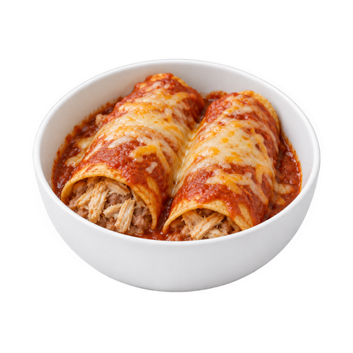 Ilustração de Enchilada, frango