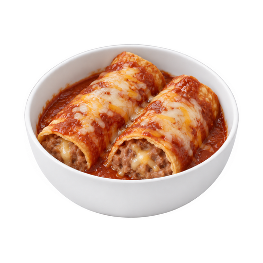 Ilustração de Enchilada, sem carne