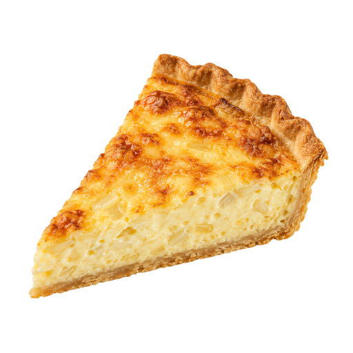 Illustration of Cheese quiche, meatless