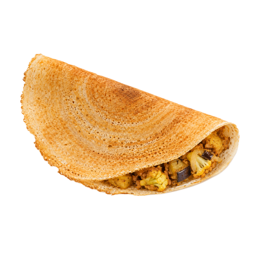 Ilustração de Dosa com recheio