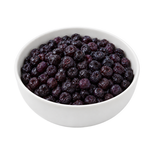 Illustration of Blueberries, dried