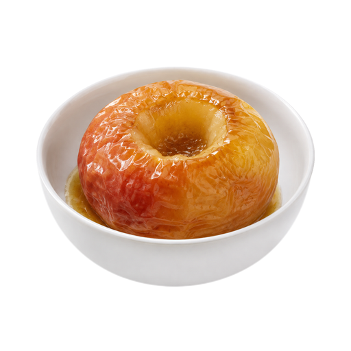 Illustration of Apple, baked