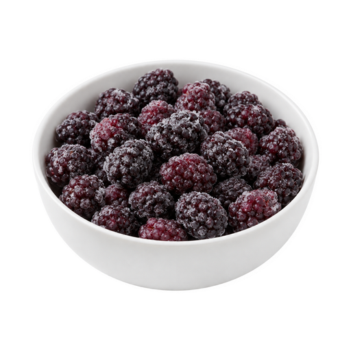 Illustration of Blackberries, frozen
