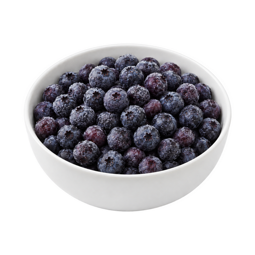 Illustration of Blueberries, frozen
