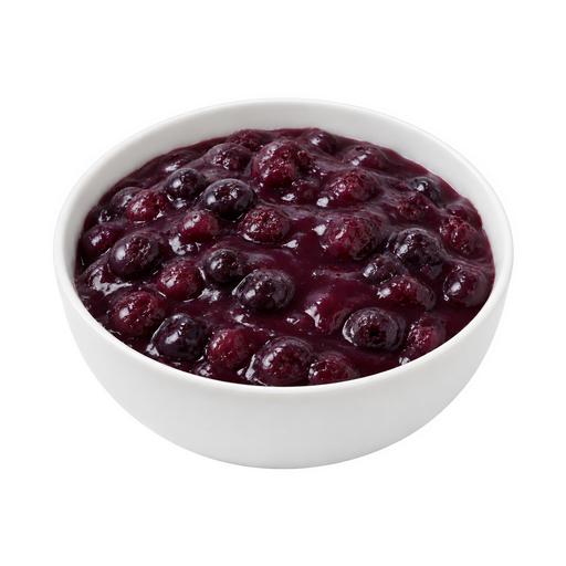 Illustration of Blueberry pie filling