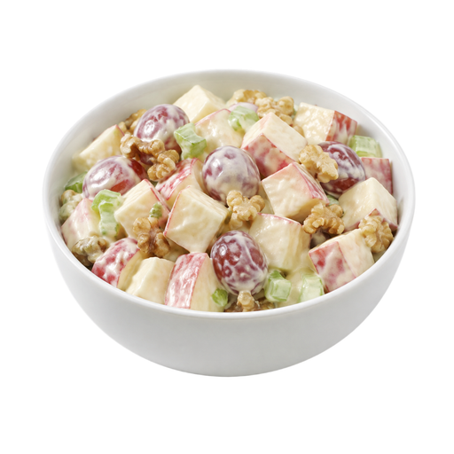 Illustration of Apple salad with dressing