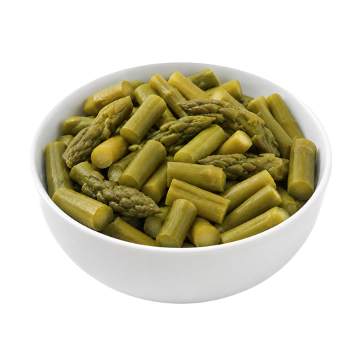 Illustration of Asparagus, canned, cooked, no added fat