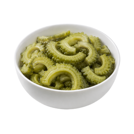 Illustration of Bitter melon, cooked