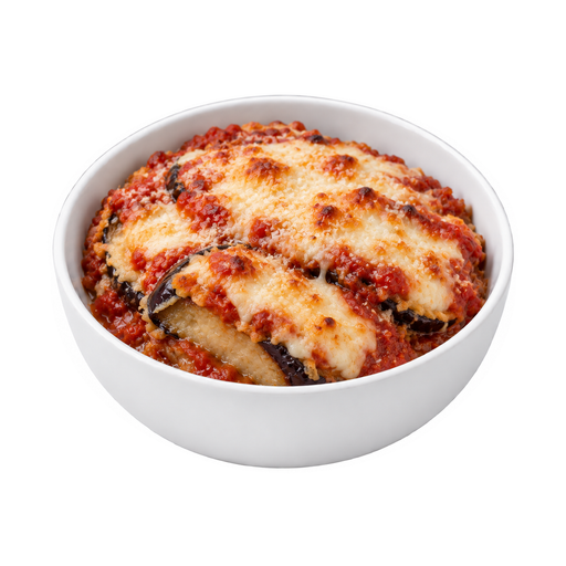 Ilustração de Berinjela à parmegiana de forno, tradicional