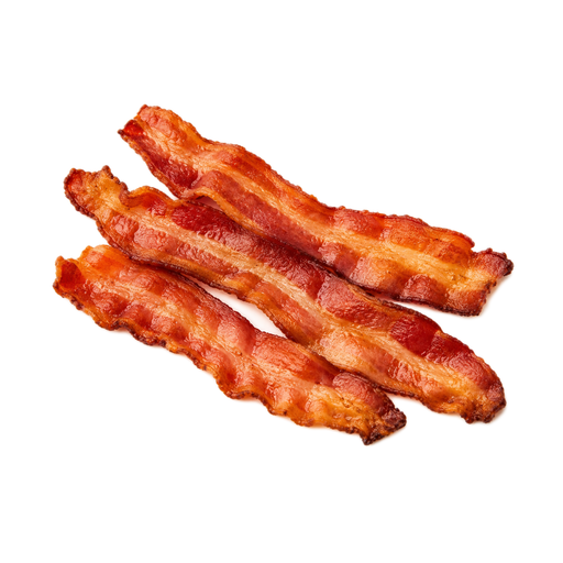 Illustration of Bacon, for use with vegetables