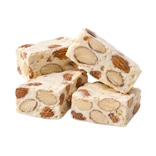 Illustration of Candy, nougat with nuts