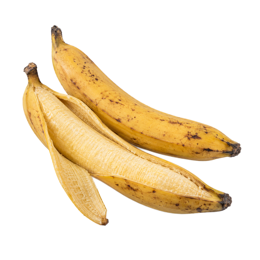 Illustration of Plantains, ripe, raw
