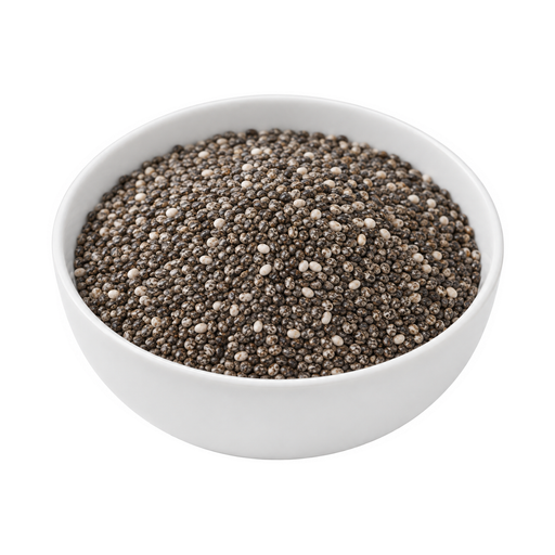 Ilustração de Sementes de chia, secas, cruas