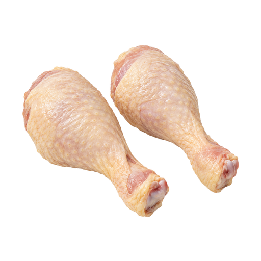 Ilustração de Frango, coxa, carne e pele, cru