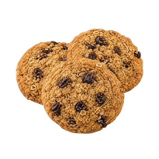 Ilustración de Galletas de avena, blandas, con pasas