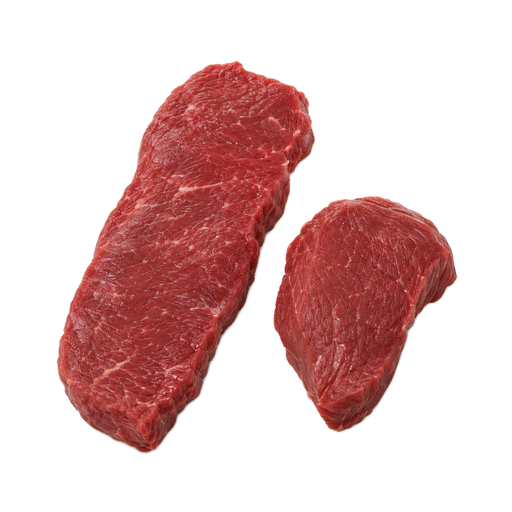 Ilustração de Carne bovina, lombo curto (short loin), bife porterhouse, somente carne magra separável, aparada até 1/8 de polegada de gordura externa, classificação Select, crua